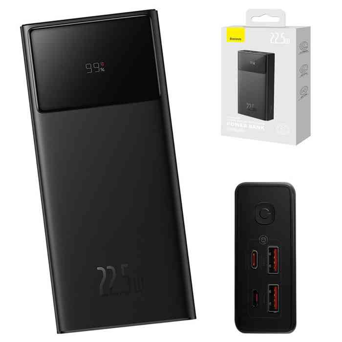 Baseus Star-Lord Digital Display Fast Charge Power Bank 30000mAh 22.5W